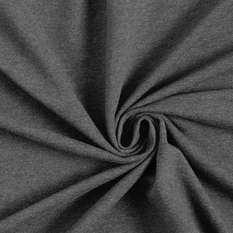 Lätt french terry melange – granit,  image number 1