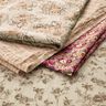 Bomullstyg  antika rosor – ljus gråbrun/dyn,  thumbnail number 5