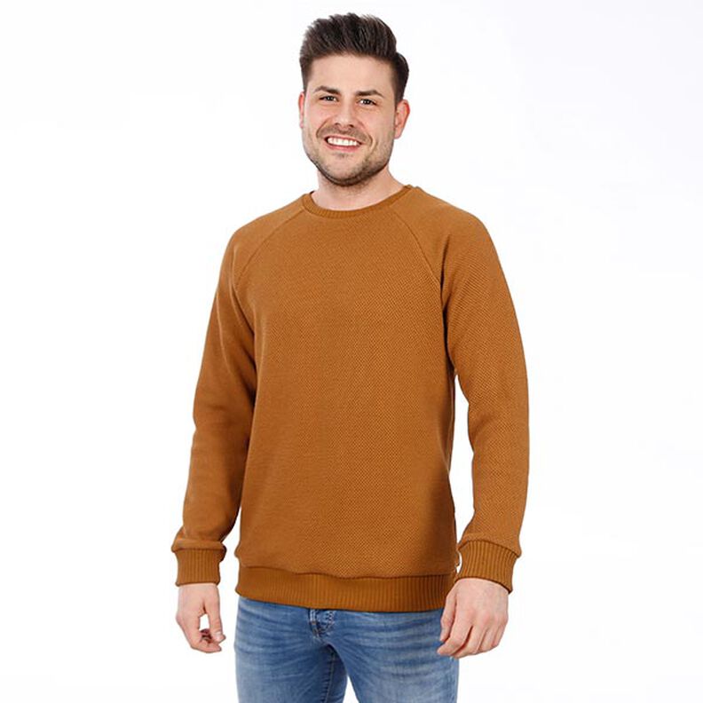 HERR SVEN - enkel pullover med raglanärmar, Studio Schnittreif  | 42 - 60,  image number 2