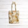 Dekorationstyg Canvas kinesisk trana – beige/currygul,  thumbnail number 8