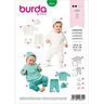 Set för nyfödd baby, Burda 9315 | 56-80,  thumbnail number 1