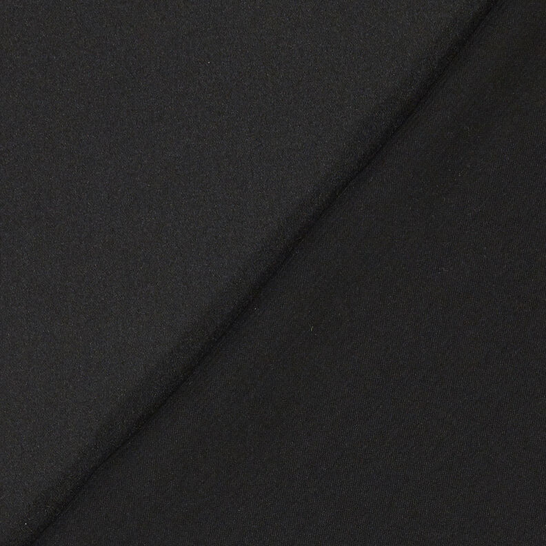 Mikrofiber Satin – svart,  image number 4