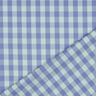 Bomullspoplin Check | Poppy Fabrics – ljus mint/fläder,  thumbnail number 4
