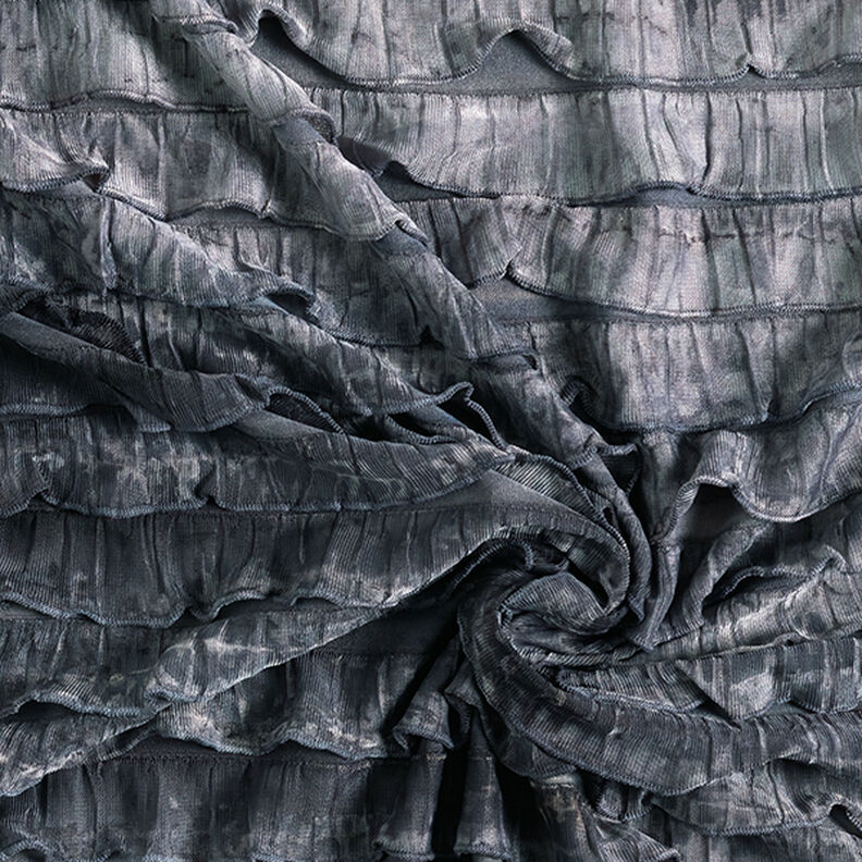volangjersey batik horisontella ränder – ljusgrått,  image number 3