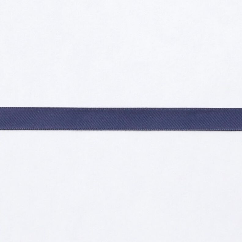 Satinband [9 mm] – marinblått,  image number 1