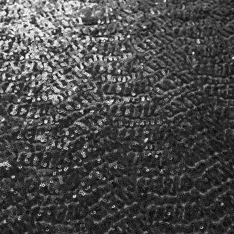 mikro-paljett-tyg enfärgat – svart,  image number 6
