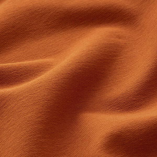 Lätt french terry enfärgad – terracotta,  image number 4