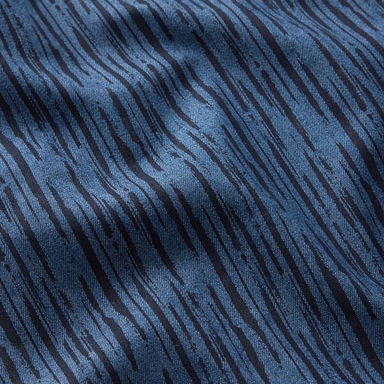 stretchjeans brutna ränder – jeansblå,  image number 2