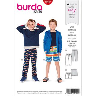 Byxor, Burda 9292 | 104-146, 