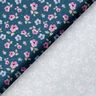 Bomullstyg Poplin Fina blommor – blå/pastellviolett,  thumbnail number 4