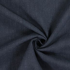 Linnetyg ramie mix stonewashed, kraftig kvalitet – nattblå, 