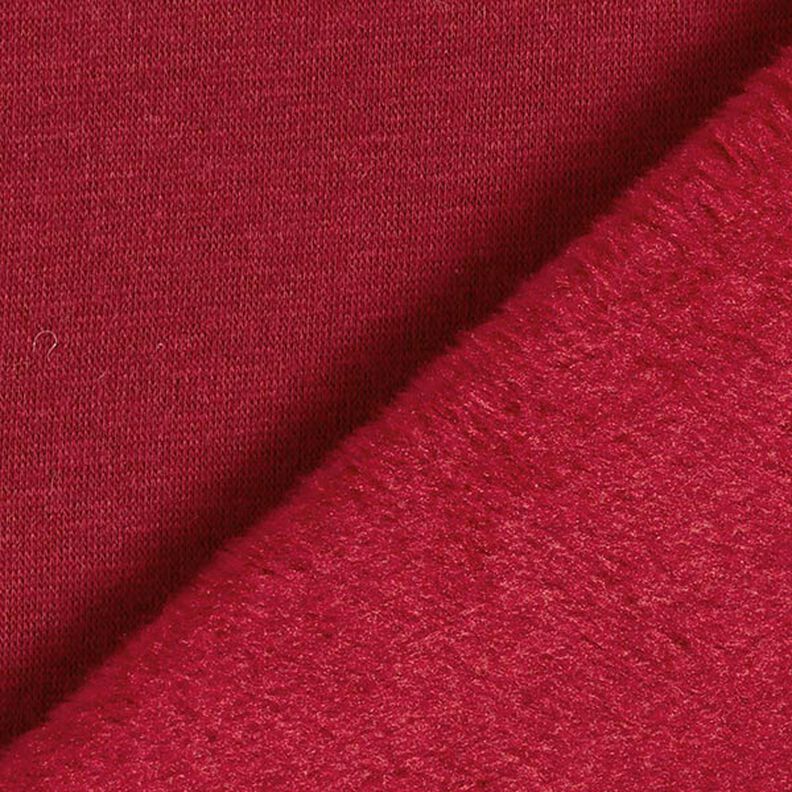 Alpfleece Mjuk sweat Enfärgat – kaminrött,  image number 5