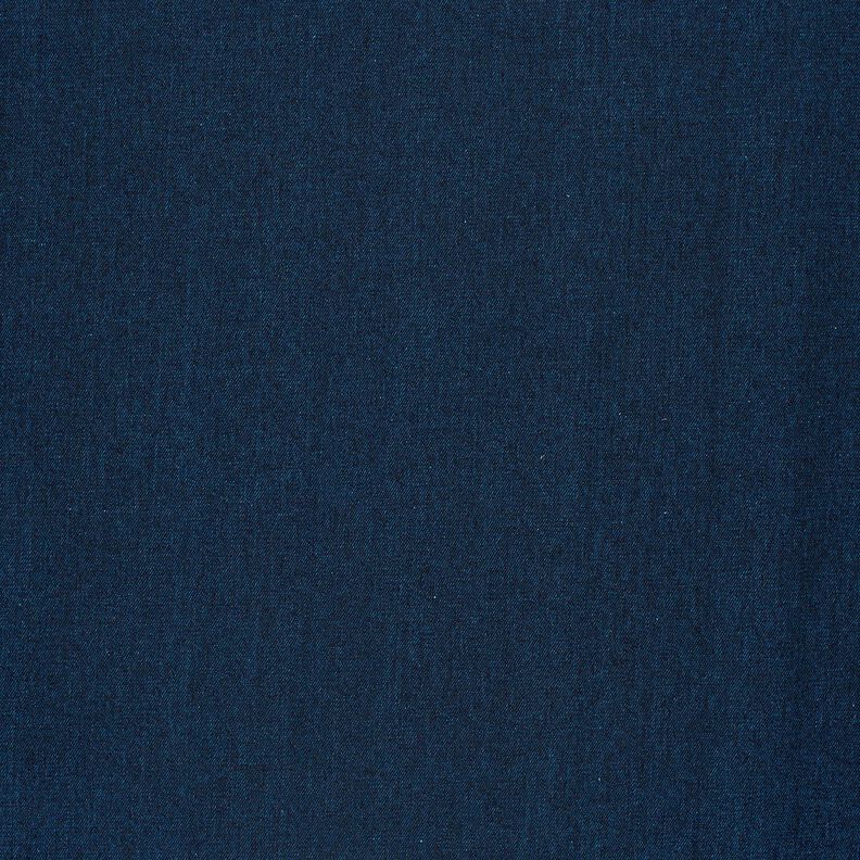Denim/bomullsmix melange – havsblå,  image number 4