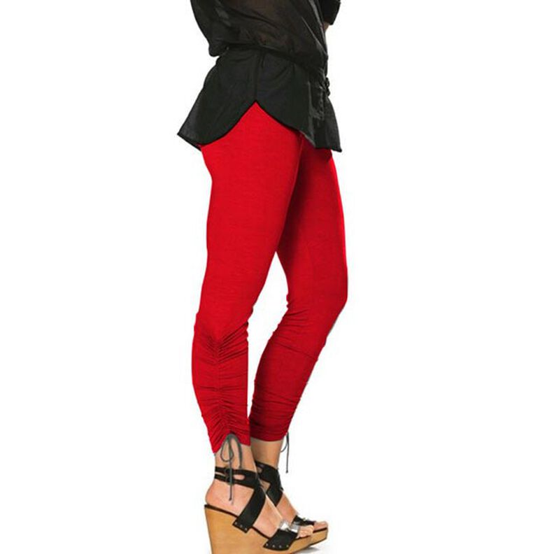 Viskosjersey Medium – chiliröd,  image number 3
