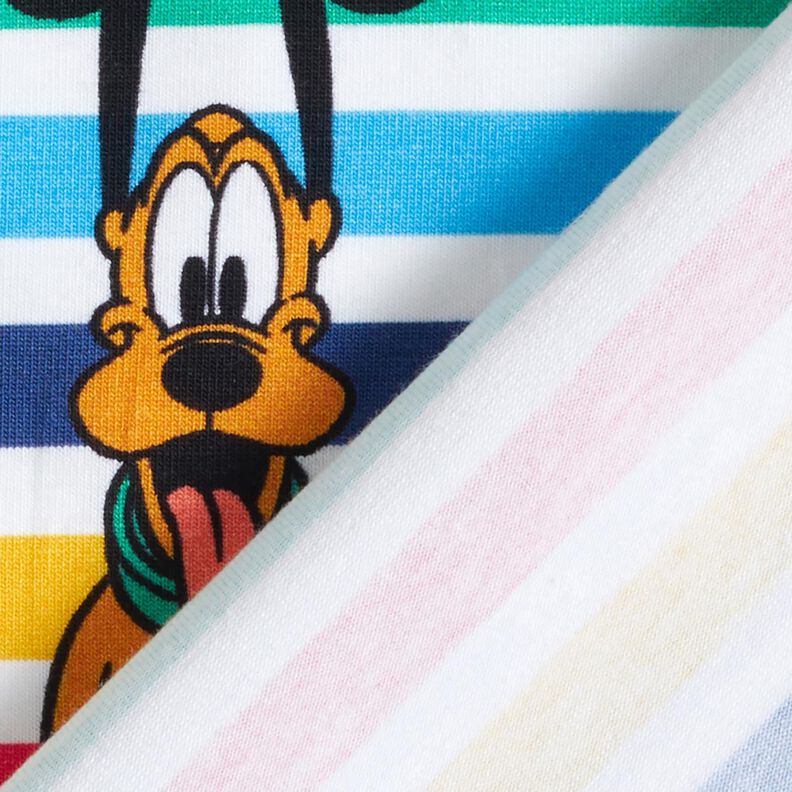 Bomullsjersey Musse Pigg och hans vänner | Disney – vit,  image number 4