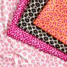 Baddräktstyg med leopardmönster – persikofärgad/intensiv rosa,  thumbnail number 5
