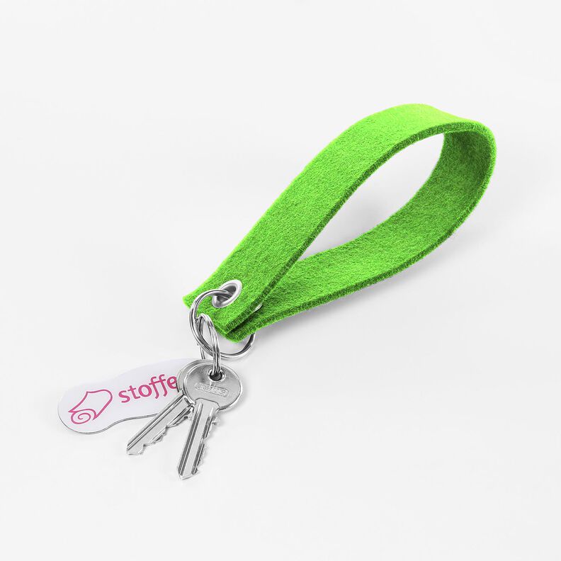Filt 90 cm / 3 mm tjockt – neongrönt, image number 5
