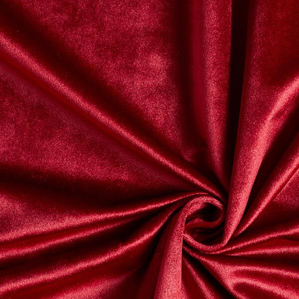 Dekorationstyg Sammet – rött,  image number 1