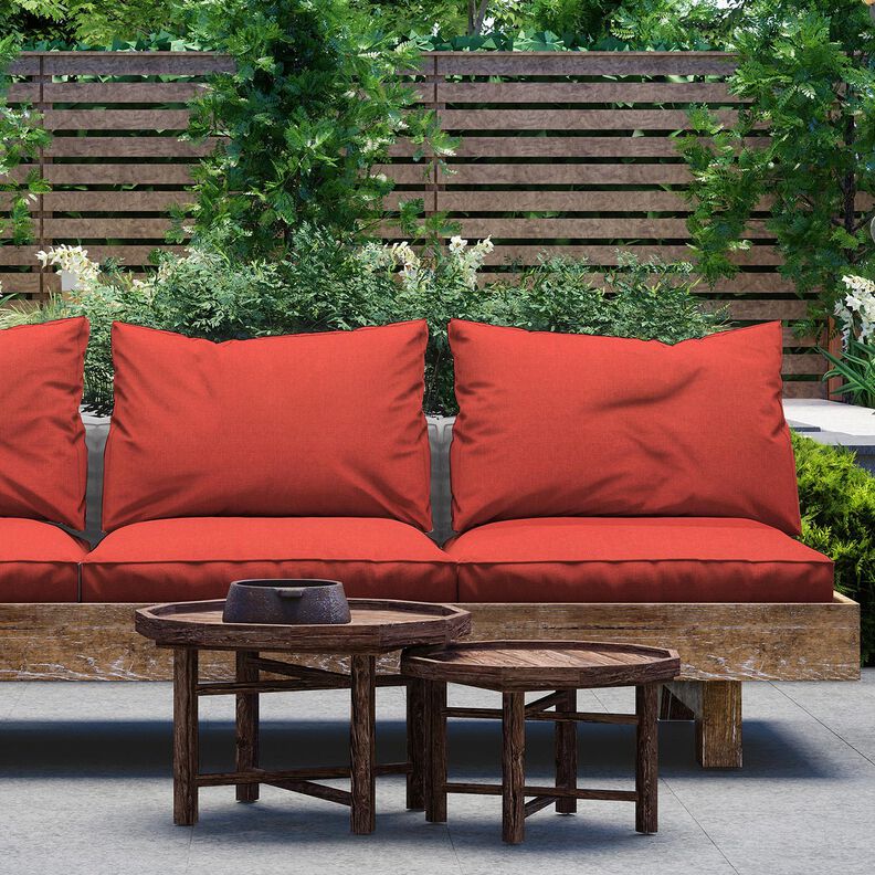 Outdoortyg Canvas Enfärgat – terracotta,  image number 5