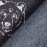 Sweatshirt Ruggad björn – nattblå/ljusgrått,  thumbnail number 4
