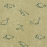 frottéjersey Dinosaurier – gråbeige,  thumbnail number 1
