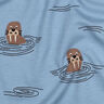 Sweatshirt Ruggad Valrossar | by Poppy – ljus jeansblå,  thumbnail number 2