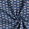 Bomullsjersey Små regnbågar – indigo,  thumbnail number 3