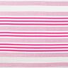 Viskosjersey krinklad – vit/pink,  thumbnail number 1