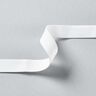 Mjukt gummiband [3 m | 20 mm] – vit,  thumbnail number 2