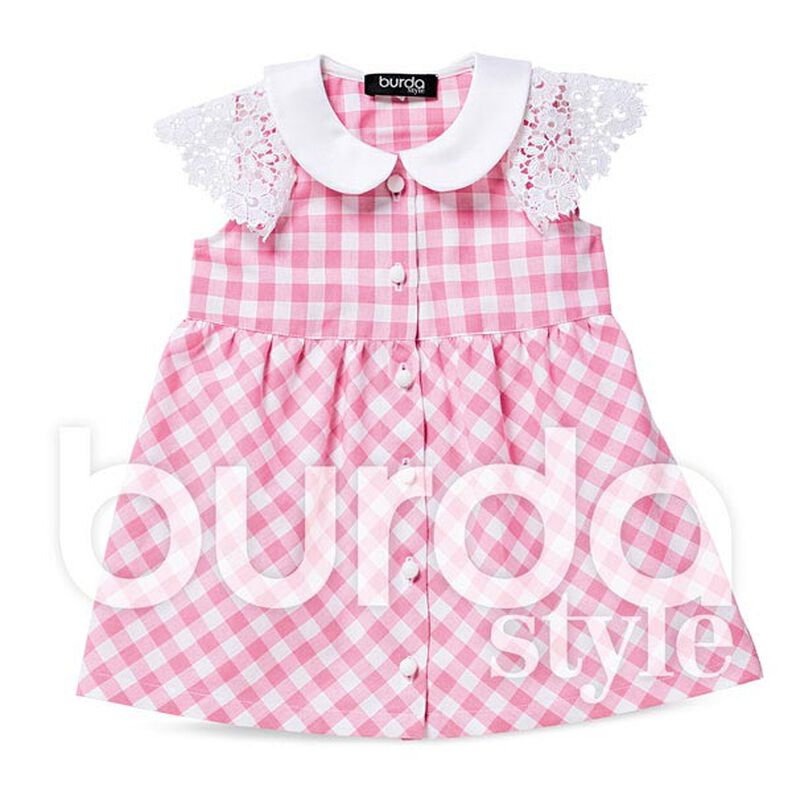 Babyklänning / trosor, Burda 9357,  image number 4