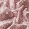 Bomullstyg Poplin blomstergirlanger – gammalt rosa/yllevit,  thumbnail number 2