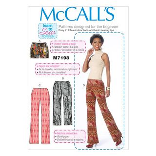 Shorts|Byxor, McCalls 7198 | 32 - 48, 