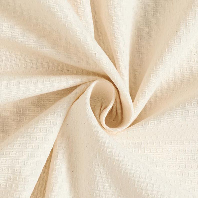 Dekorationstyg jacquard återvunnet – yllevit,  image number 1