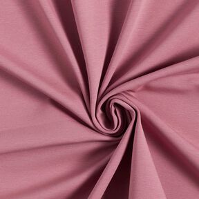 Bomullsjersey medium enfärgad – pastellviolett, 