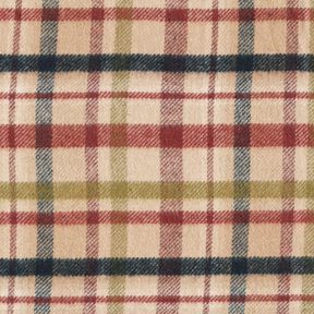 Kapptyg dubbelsidiga rutor – beige/brun, 