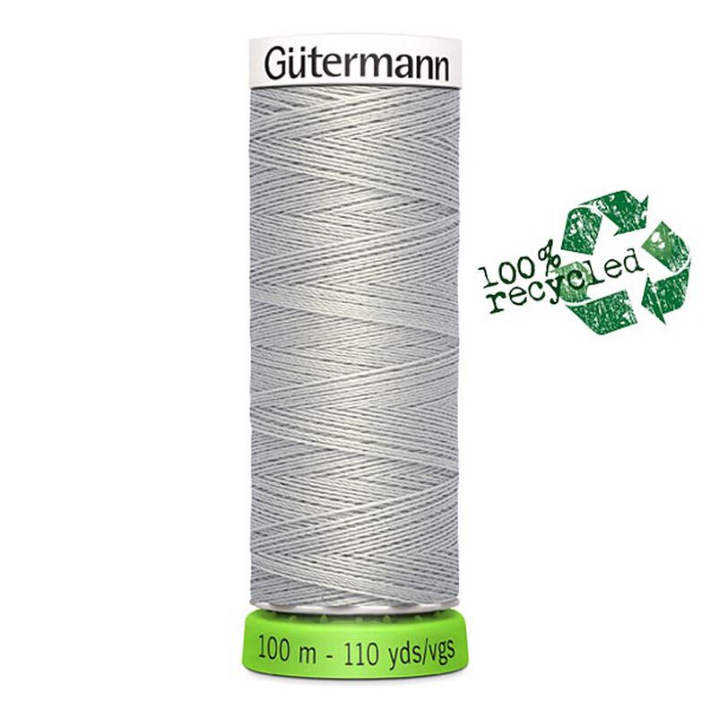 Universaltråd rPET [038] | 100 m | Gütermann – ljusgrått,  image number 1