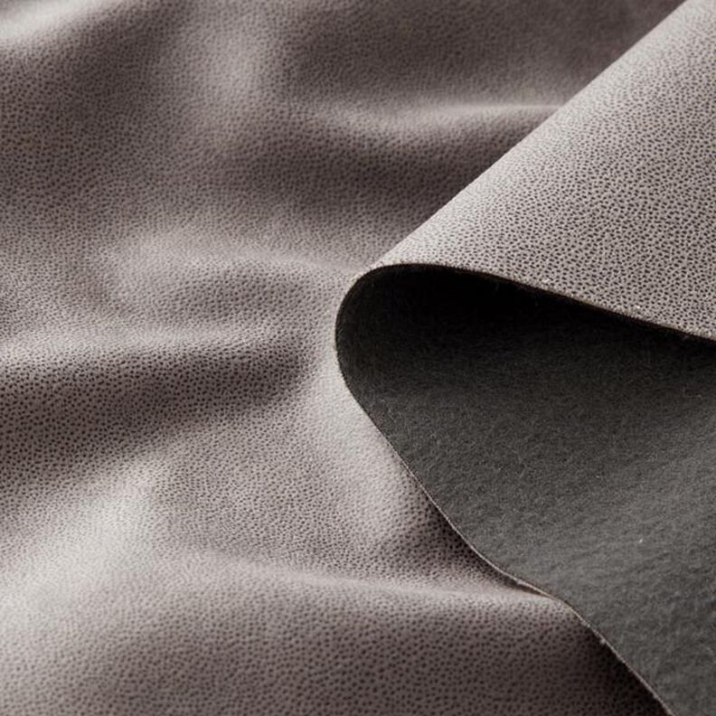 Stoppningstyg Ultramikrofiber konstläder – mörkgrå,  image number 3