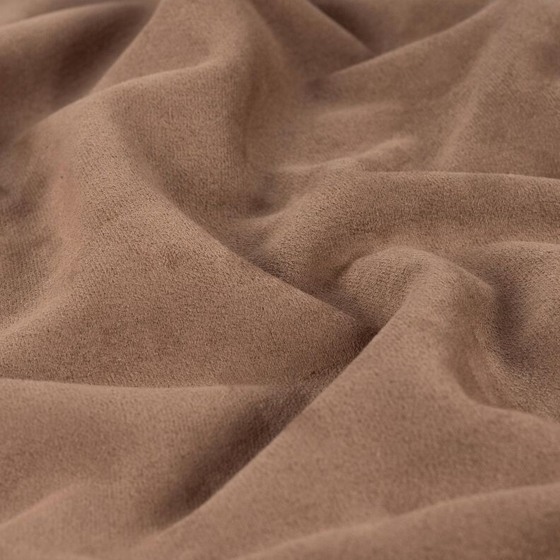 velour med sherpafoder på baksidan – mellanbrunt, image number 3
