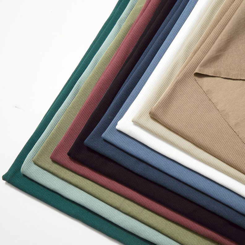 Ribbad jersey fint 2-1-1-1 revbensm&ouml;nster &ndash; natur,  image number 5