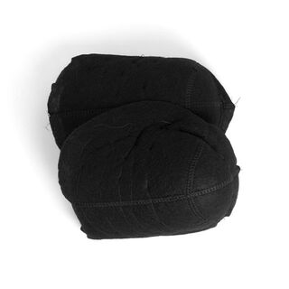 Axelvaddar med kardborre för kappor och jackor [ 17,5 x 14,5 cm ] | YKK – svart, 