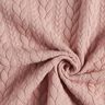 Jerseyjacquard Cloqué Flätat mönster – rose,  thumbnail number 3