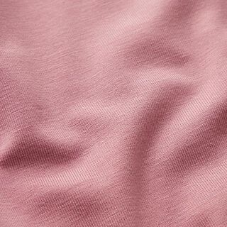 Bambus Viskosjersey Enfärgat – gammalt rosa, 