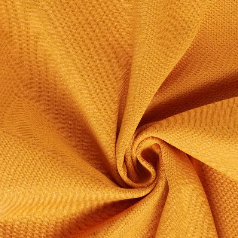 Glittermuddar rörformigt tyg – currygul/guldmetallic, image number 1