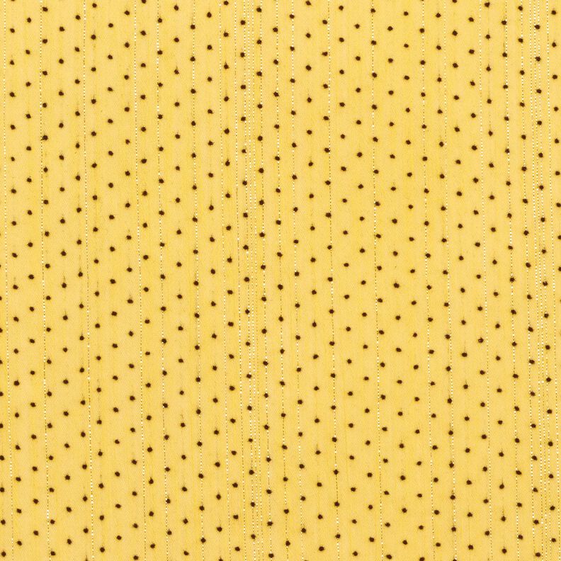 chiffong glitterränder och prickar – citrongul,  image number 1