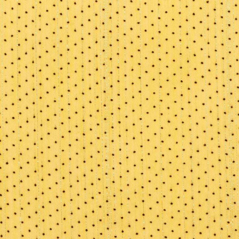 chiffong glitterränder och prickar – citrongul, image number 1