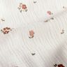 Muslin/Dubbel-krinkelväv blommor – vit,  thumbnail number 2