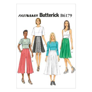 Kjol, Butterick 6179|32 - 40, 