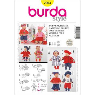 Dockklänningar, Burda 7903, 