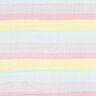 Mysfleece pastellfärgade regnbågsränder – ljusgul/rosa,  thumbnail number 1