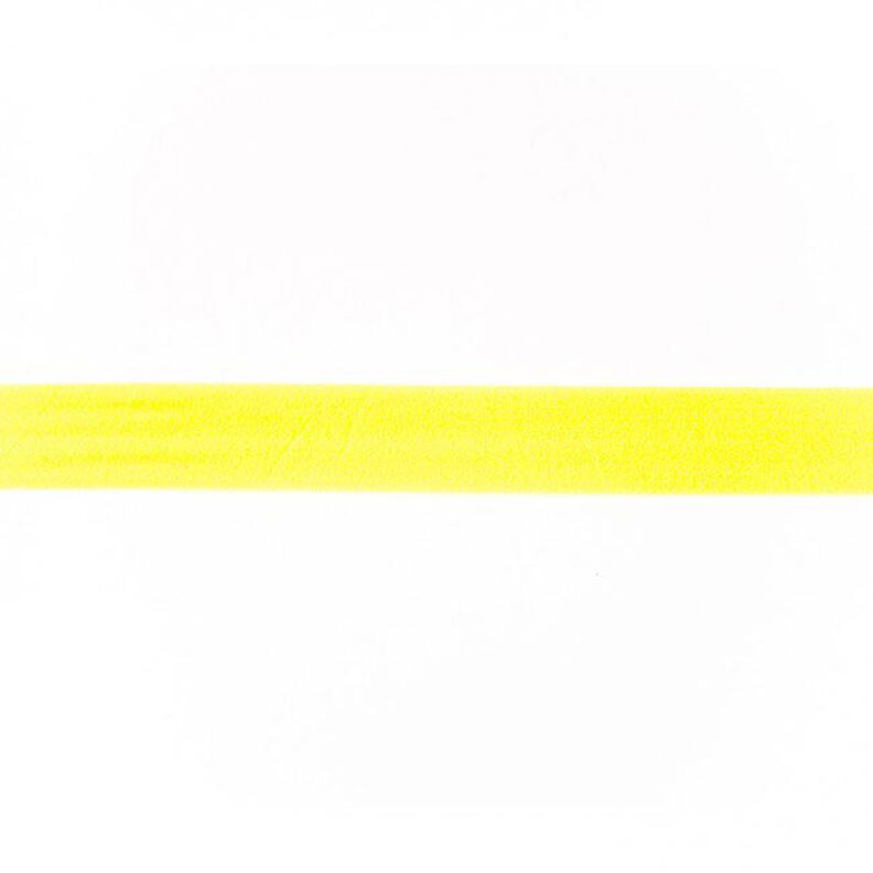 Elastistiskt infattningsband  matt [20 mm] – neongul,  image number 1